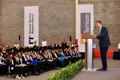 Presentan a la sexta generacin de graduados en la Escuela Tcnica Roberto Rocca