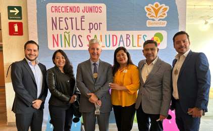 Nestl Mxico transforma la vida de 5 millones de nios con su iniciativa antes de 2025