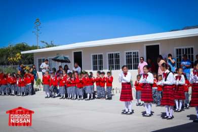 Oaxaca lidera en escuelas donadas por Fundacin Distribuidores Nissan